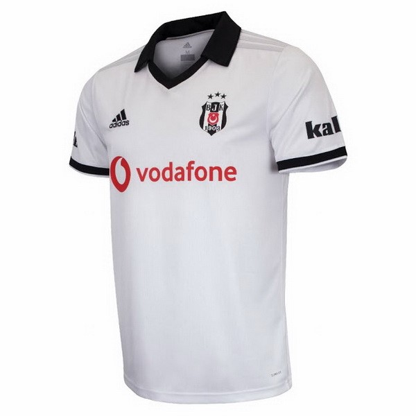 Camiseta Beşiktaş JK Replica Primera Ropa 2018/19 Blanco